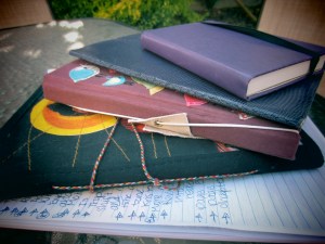 A collection of notebooks I found around the house... I'm sure there are more.