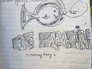 Time to get out those notebooks again and be more intentional about the stories I'm creating now and five years down the road.