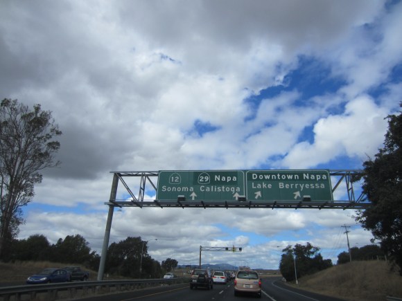 We began our little trip by driving through wine country to Calistoga, one of my favorite drives in all of California.