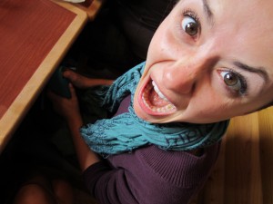 Proof I'm not always rainbows and gingerbread houses either... But, at least I have a sense of humor about it!