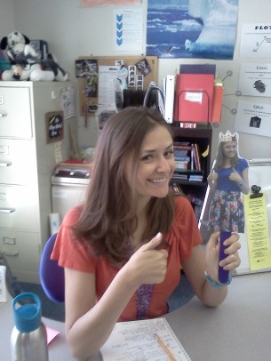 As a teacher I spend a lot of time putting on a show, but sometimes the performances still make me nervous.