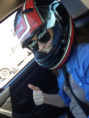 Much like riding shotgun while my husband races, blogging was one of those instances in life where I had to push myself to be brave.