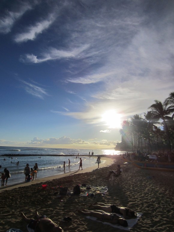 As much as it pains me to admit, Waikiki is undeniably beautiful.