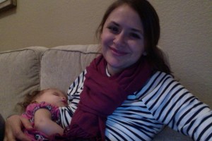 Still here! Just a little preoccupied with the creature in my arms.